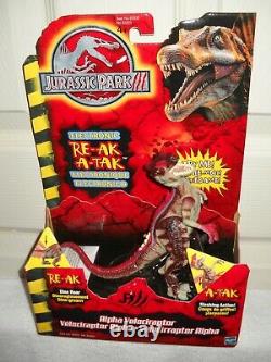 #10359 Jurassic Park 3 Electronic Re-Ak A-Tak T-Rex, Triceratops & Velociraptor