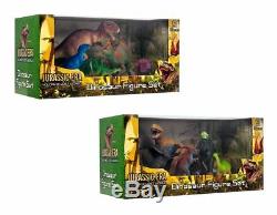 10pc Dinosaur Playset Toy Animals Action Figures Set T Rex Triceratops