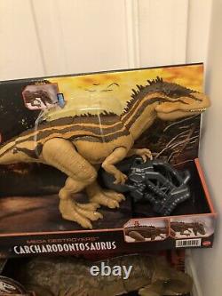 12 jurassic world toys, Lot, Dinosaurs, New, T-Rex, Triceratops, spinosaurus