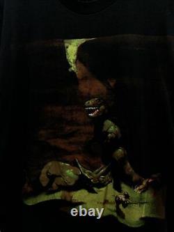 1993 Frank Frazetta Dinosaurs Caveman Tee Shirt Art Artist 90s Vintage T Rex