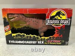 1993 Kenner Jurassic Park Electronic Tyrannosaurus Rex Red T-Rex