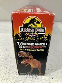 1993 Kenner Jurassic Park Electronic Tyrannosaurus Rex Red T-Rex