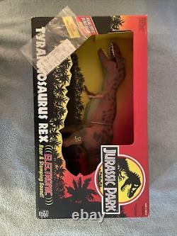 1993 Kenner Jurassic Park Tyrannosaurus Rex Electronic New With Receipt