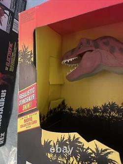 1993 Kenner Jurassic Park Tyrannosaurus Rex Electronic New With Receipt