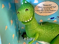 1995 Toy Story Movie Electronic Talking Rex T-Rex Dinosaur 15 Figure Thinkway