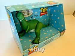 1995 Toy Story Movie Electronic Talking Rex T-Rex Dinosaur 15 Figure Thinkway