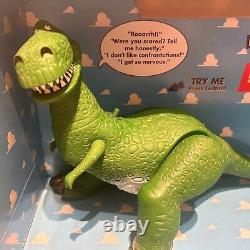 1995 Toy Story Movie Electronic Talking Rex T-Rex Dinosaur 15 Figure Thinkway