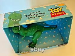 1995 Toy Story Movie Electronic Talking Rex T-Rex Dinosaur 15 Figure Thinkway