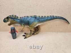 1997 Hasbro Jurassic Park JP28 Bull T-Rex Complete withPod & Working Sound READ