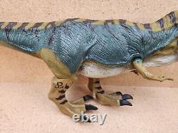 1997 Hasbro Jurassic Park JP28 Bull T-Rex Complete withPod & Working Sound READ