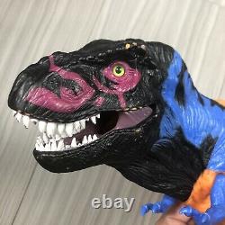1997 Hasbro Jurassic Park Omega T Rex Vintage Chaos Effect Trex Dinosaur Toy