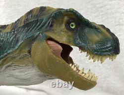 1997 Hasbro Jurassic Park The Lost World Bull T-Rex JP 28 Dinosaur TESTED