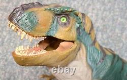 1997 Jurassic Park Lost World JP28 Bull T-Rex Dinosaur Sound Works Bloody Teeth