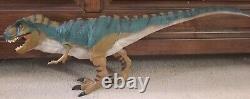 1997 Vintage Lost World Jurassic Park JP28 Bull T-Rex+Pod, Sound Working, Complete