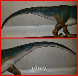 1997 Vintage Lost World Jurassic Park JP28 Bull T-Rex+Pod, Sound Working, Complete