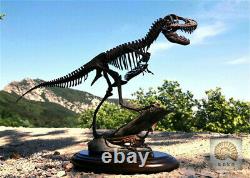 1/25 Tyrannosaurus Rex Edmontosaurus Fossil Dinosaur Animal Trex Collector Toy