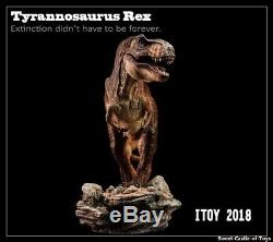 1/35 Itoy Tyrannosaurus Rex T-Rex Painted Resin Dinosaur Resurrection Model