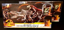 (1) BNIB Jurassic World Dominion Epic Battle Pack 1 Figure & 3 Dinosaurs Sealed