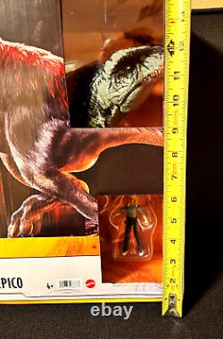 (1) BNIB Jurassic World Dominion Epic Battle Pack 1 Figure & 3 Dinosaurs Sealed