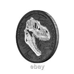 2021 Canada $20 Dinosaurs Reaper of Death T-Rex 1 oz Silver Coin NGC PF 70