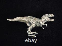 2024 Hand Poured T-Rex Dinosaur 100 Gram Silver