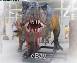 25' Commercial Animatronic Dinosaur Robotic Jurassic T-rex Theme Park Prop