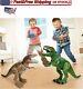 (2) Life Remote Control Dinosaur Toys for Kids T Rex Electronic Walk Bundle Set