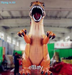 30' Commercial Inflatable T-Rex Dinosaur Advertising Party Tent Event Wedding
