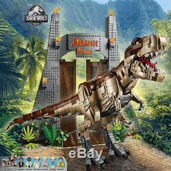 3508 Pcs NEW Jurassic Park T Rex Rampage Compatible Building Blocks Toys Gift