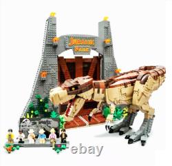 3508pcs Movie series Jurassic World Park T. Rex Rampage Building Blocks Toys UPS