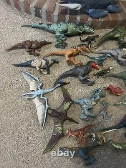 39 Piece Jurassic World Toy Lot of Figures Good Condition. Smoke Free Home