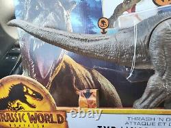 3-Jurassic World Dominion Tyrannosaurus Rex-ALLOSAURUS Thrash n' Devour Dinosaur