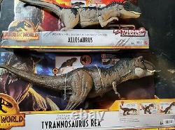 3-Jurassic World Dominion Tyrannosaurus Rex-ALLOSAURUS Thrash n' Devour Dinosaur