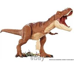 40 & 23 Dinosaur Jurassic Park Colossal T-Rex Storage/ Action Figure gray WORKS