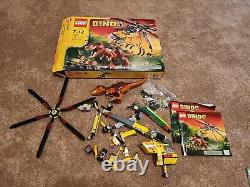 5886 LEGO Dino T-REX HUNTER Tyrannosaurus Dinosaur Helicopter 480 pc set