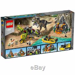 75938 LEGO Jurassic World T. Rex vs Dino-Mech Battle Dinosaur Set 716 Pieces 8yr+