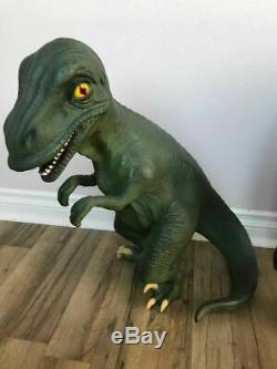 Baby Dinosaur T-Rex Statue Prehistoric Theme Display Prop