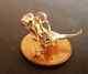 Beautiful 9ct Gold' T Rex Dinosaur' Charm Charms