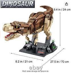 Big Dinosaur T-Rex Model Building Set 1,800+ Pieces Immersive Build