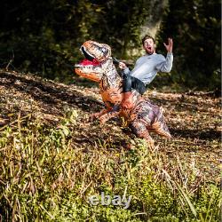 Bodysocks Fancy Dress Premium Jurassic T Rex Dinosaur Ride Inflatable Costume fo