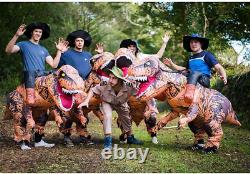 Bodysocks Fancy Dress Premium Jurassic T Rex Dinosaur Ride Inflatable Costume fo