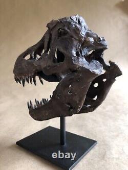 Bone Clones T-Rex Skull Fossil replica Tyrannosaurus Jurassic Dinosaur Sideshow