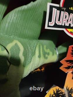 Brand New 1993 Kenner Jurassic Park STEGOSAURUS Whip-Action Tail & Dino-Damage
