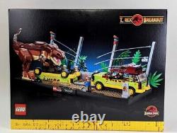 Brand New Factory Sealed LEGO 76956 Jurassic Park T. Rex Breakout (1,212 pcs)