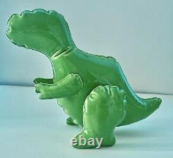 Brett Kern Ceramic Inflatable T-Rex Dinosaur Sculpture Apple Green Perfect
