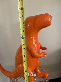 Brett Kern Inflatable Large T-Rex Dinosaur Orange