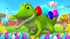 Crocodile Steals Dinosaur T Rex Eggs Elephant Save Dinosaur Eggs Jungle Funny Dinosaurs 3d Cartoons