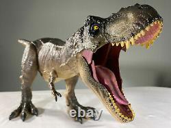Custom Mattel Jurassic World Super Colossal Electronic T-Rex Tyrannosaurus Rex