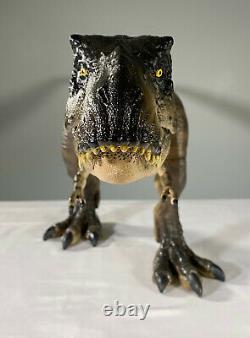 Custom Mattel Jurassic World Super Colossal Electronic T-Rex Tyrannosaurus Rex