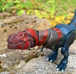 Custom Painted 3d Printed Fang Hatchling Primal Articlulated T-rex Shmonsterarts